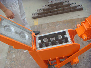 jinda manual interlocking brick making machine